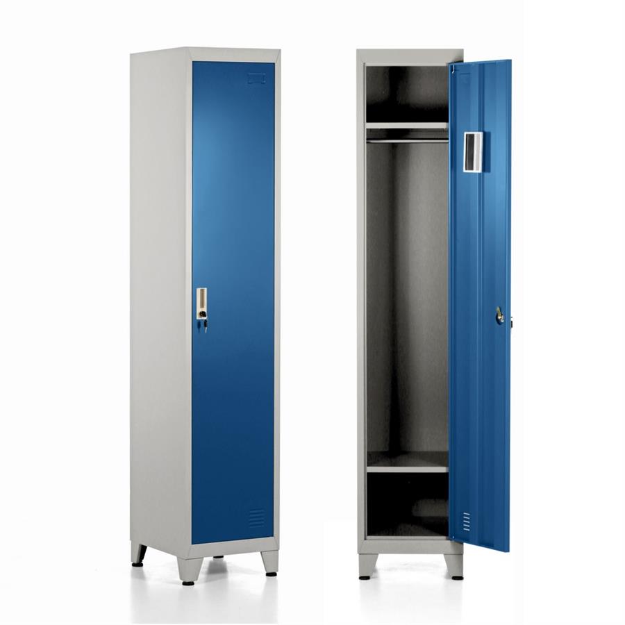 YUMI ARMADIO 1/A 38X45X190 CM GRIGIO/BLU