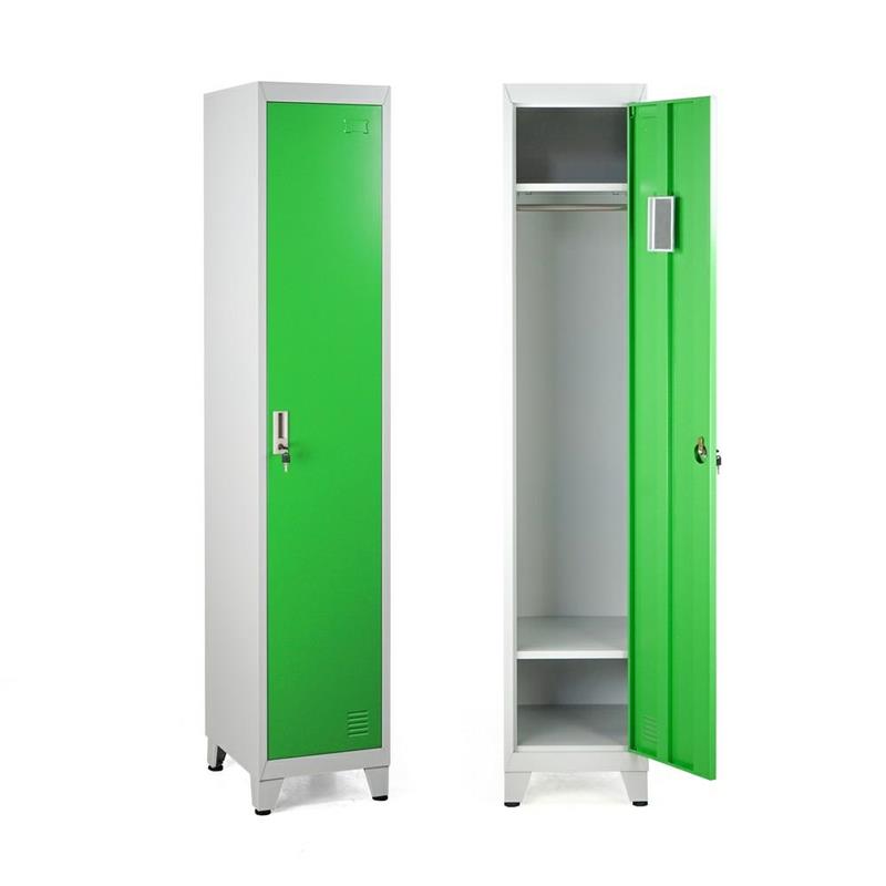 YUMI ARMADIO 1/A 38X45X190 CM GRIGIO/VERDE