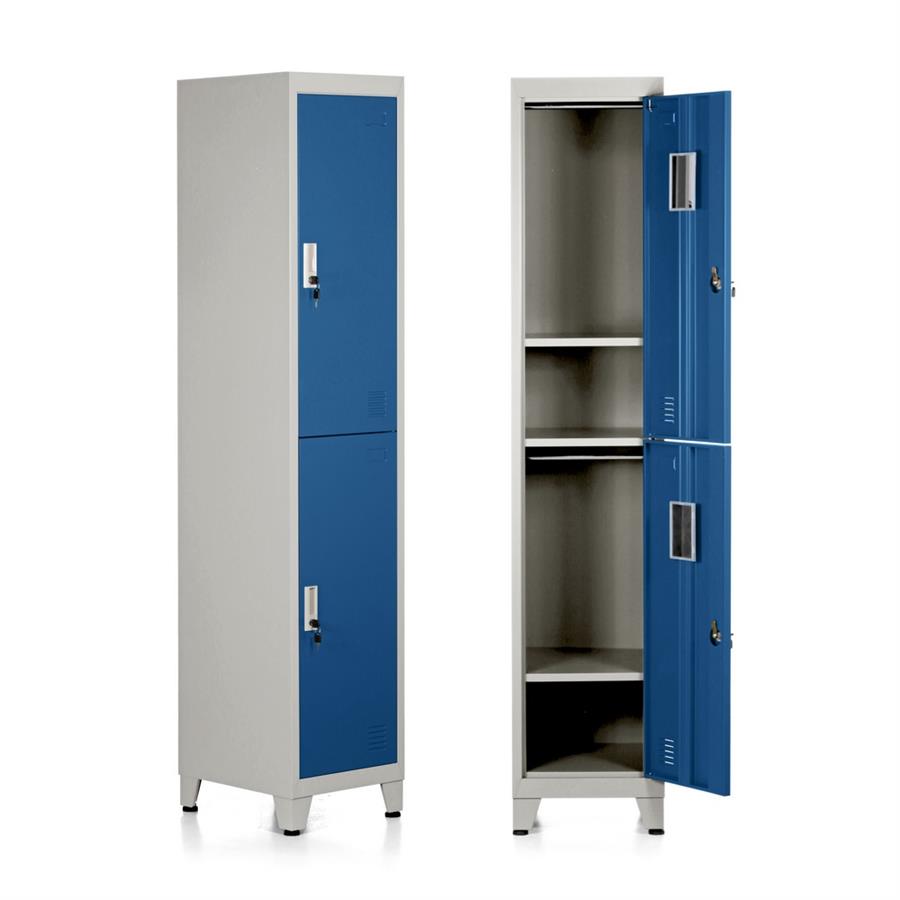 YUMI ARMADIO 2/A 38X45X190 CM GRIGIO/BLU