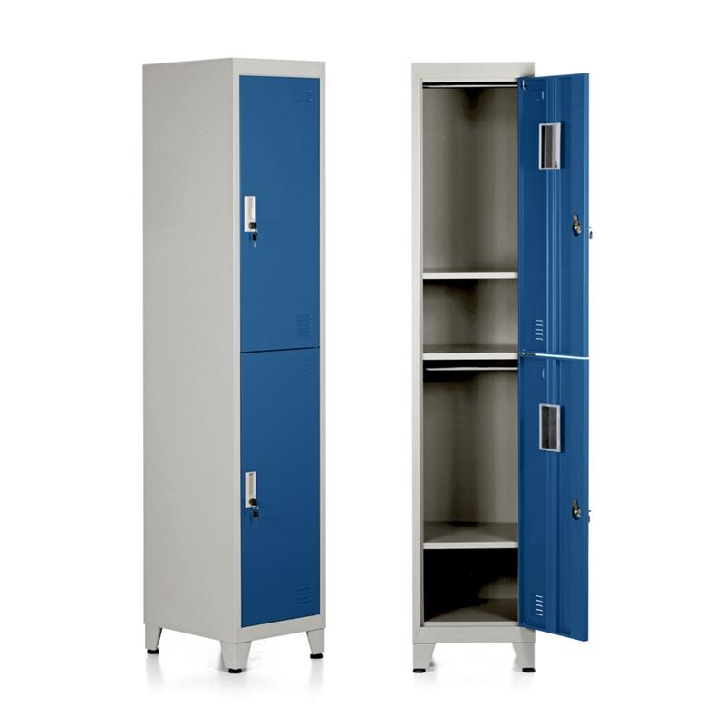 YUMI ARMADIO 2/A 38X45X190 CM GRIGIO/BLU