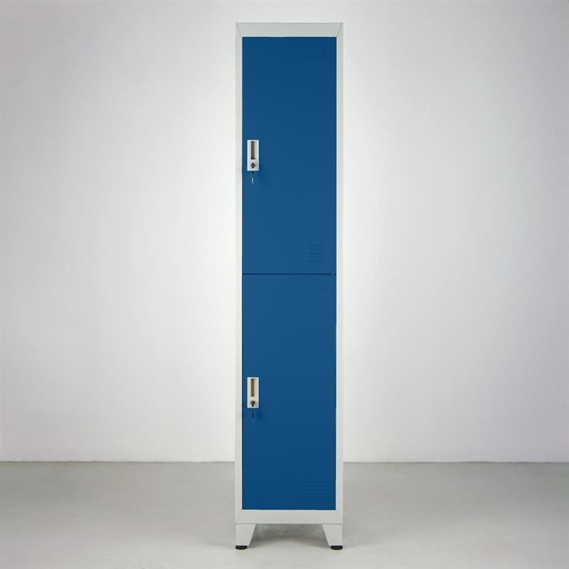 YUMI ARMADIO 2/A 38X45X190 CM GRIGIO/BLU