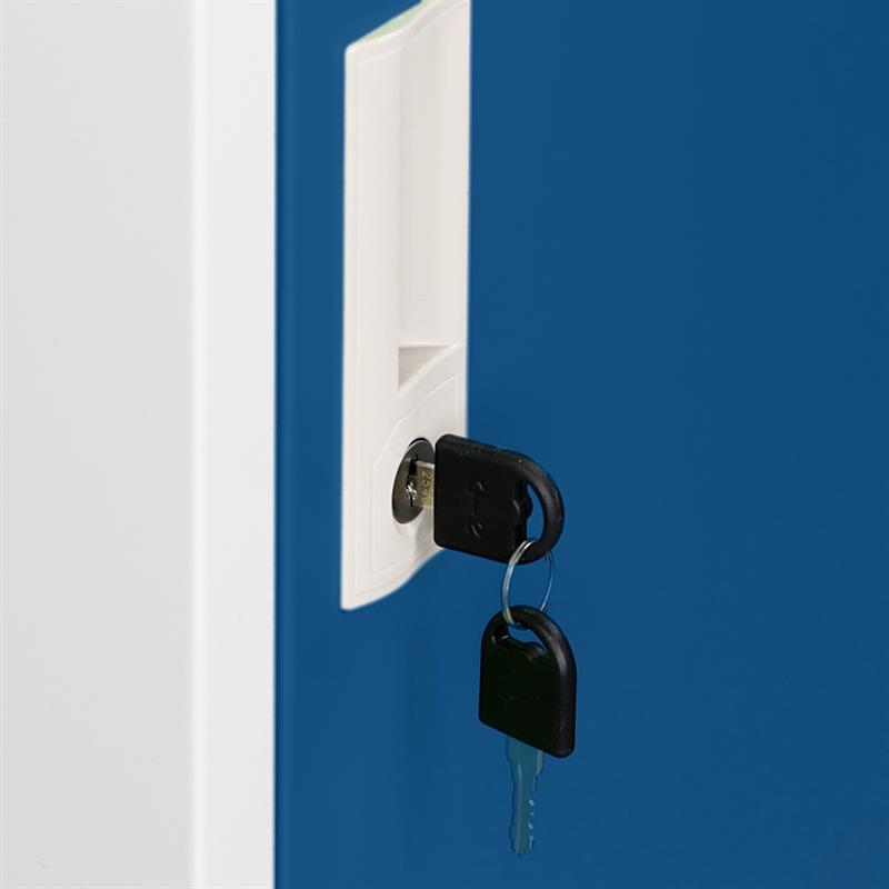 YUMI ARMADIO 2/A 38X45X190 CM GRIGIO/BLU