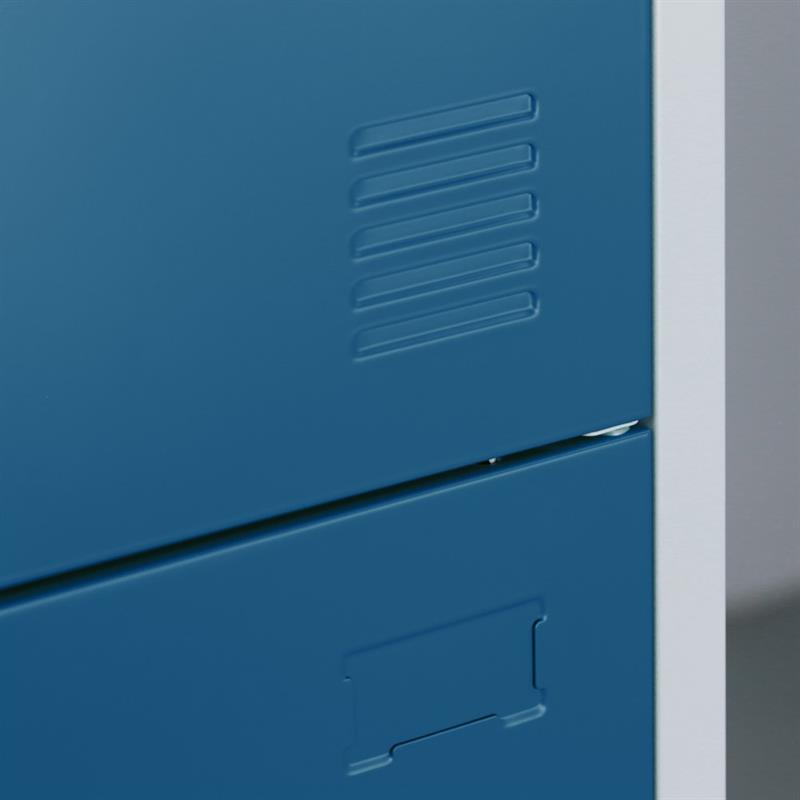 YUMI ARMADIO 2/A 38X45X190 CM GRIGIO/BLU