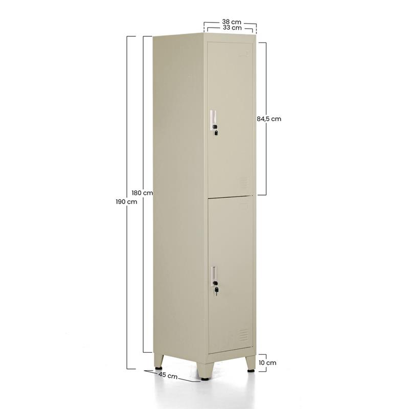 YUMI ARMADIO 2/A 38X45X190 CM AVORIO