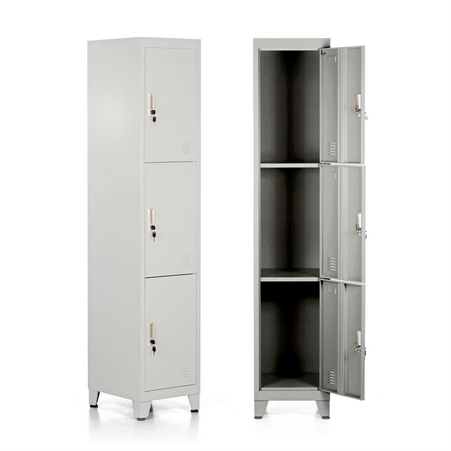 YUMI ARMADIO 3/A 38X45X190 CM GRIGIO