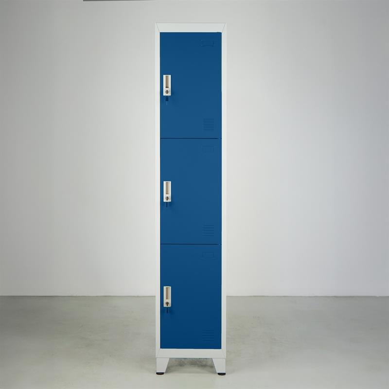 YUMI ARMADIO 3/A 38X45X190 CM GRIGIO/BLU