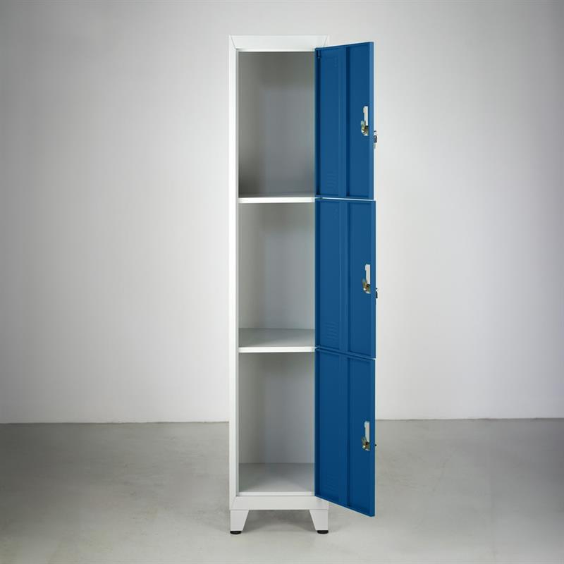 YUMI ARMADIO 3/A 38X45X190 CM GRIGIO/BLU