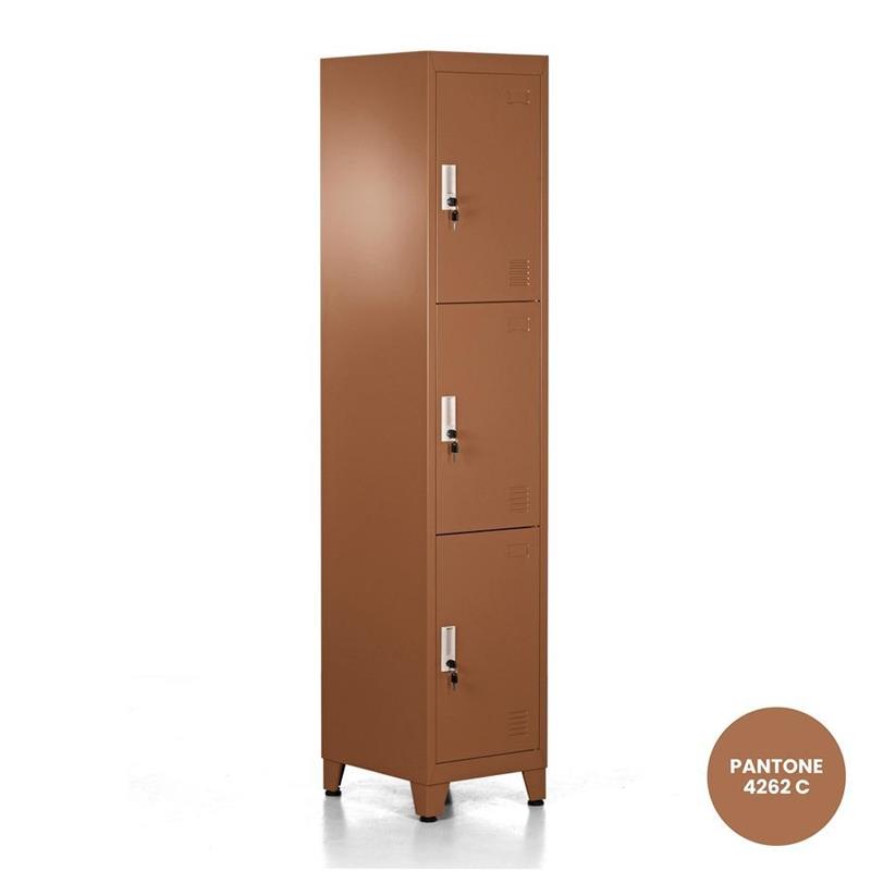 YUMI ARMADIO 3/A 38X45X190 CM MATTONE