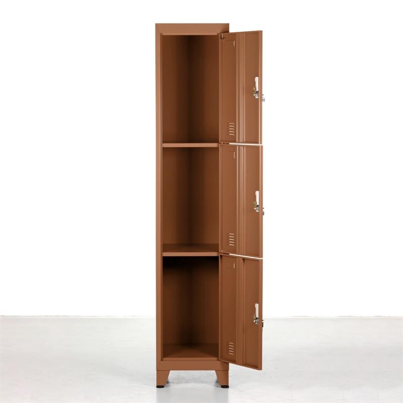YUMI ARMADIO 3/A 38X45X190 CM MATTONE