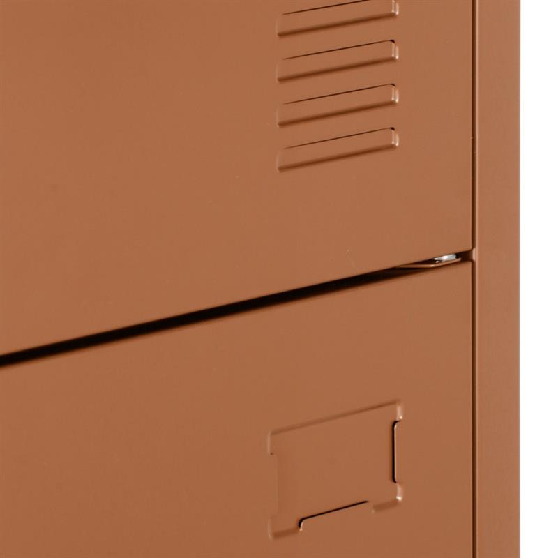 YUMI ARMADIO 3/A 38X45X190 CM MATTONE