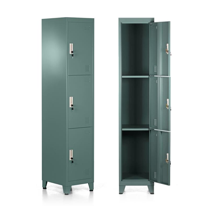 YUMI ARMADIO 3/A 38X45X190 CM VERDONE