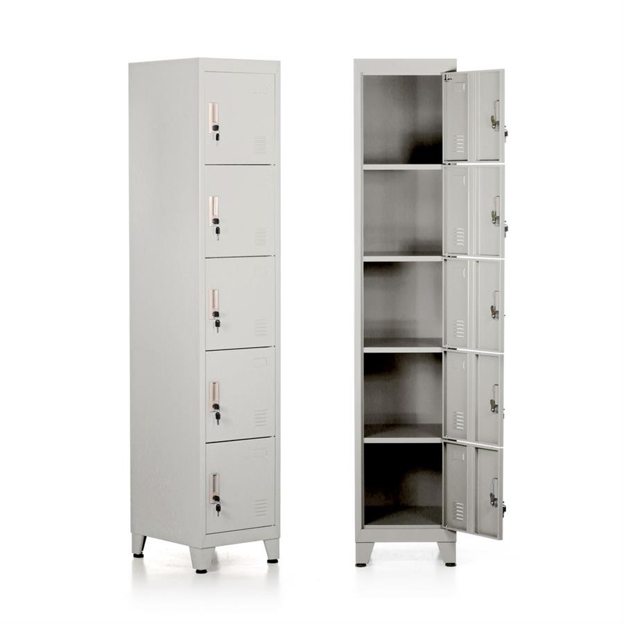 YUMI ARMADIO 5/A 38X45X190 CM GRIGIO