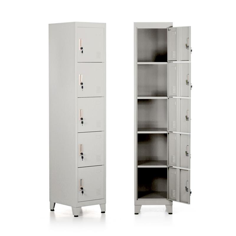 YUMI ARMADIO 5/A 38X45X190 CM GRIGIO