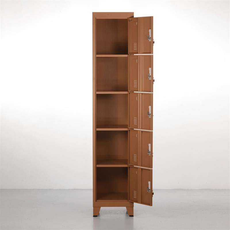 YUMI ARMADIO 5/A 38X45X190 CM MATTONE