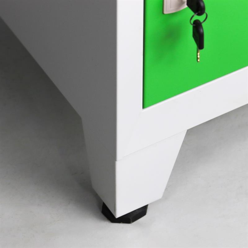 YUMI ARMADIO 5/A 38X45X190 CM GRIGIO/VERDE