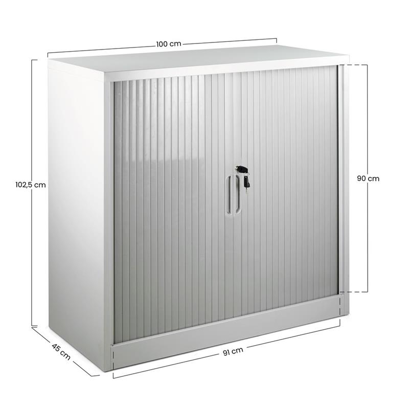 ARMADIO SCOR RAL7035 102*100*45