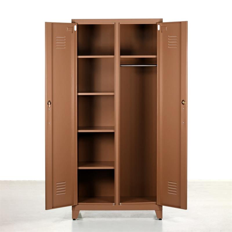 YUMI ARMADIO SPORCO PULITO 85X50X190 CM MATTONE