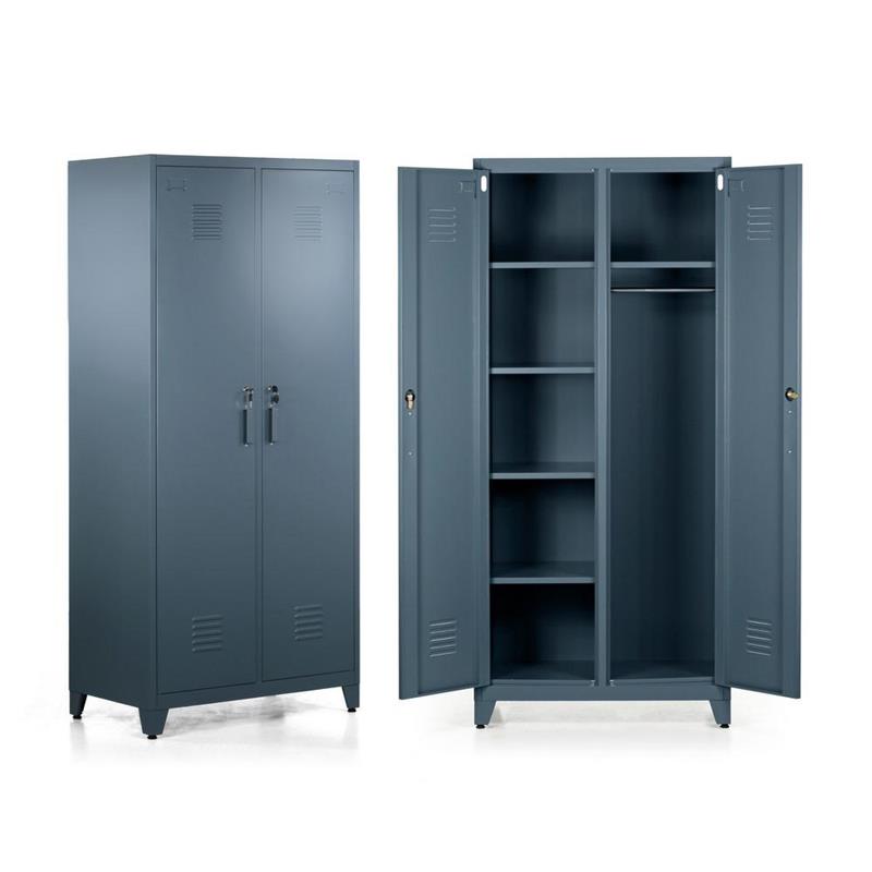 YUMI ARMADIO SPORCO PULITO 85X50X190 CM CERULEO