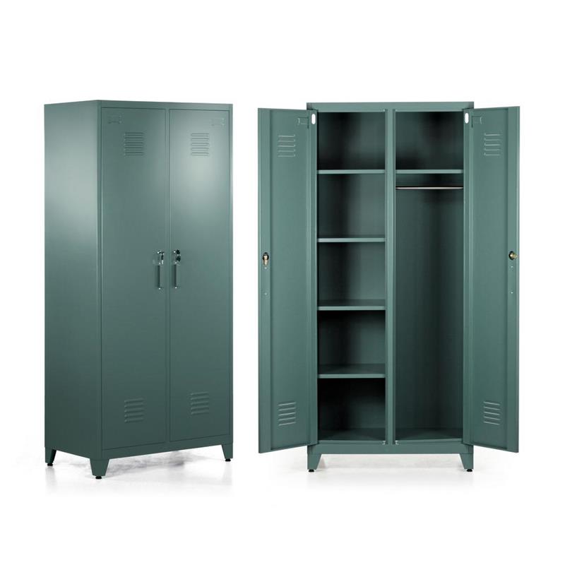 YUMI ARMADIO SPORCO PULITO 85X50X190 CM VERDONE