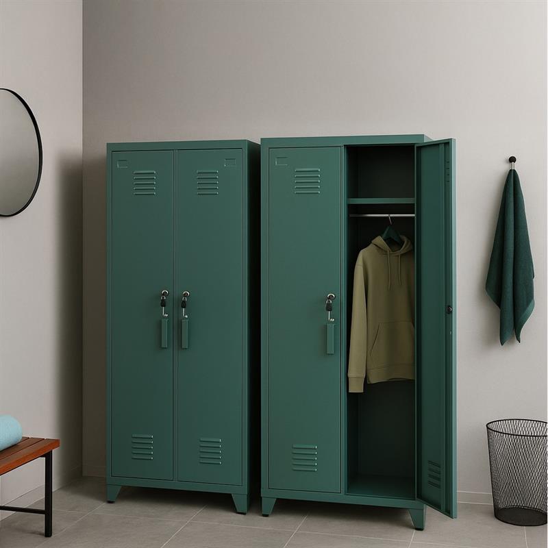 YUMI ARMADIO SPORCO PULITO 85X50X190 CM VERDONE