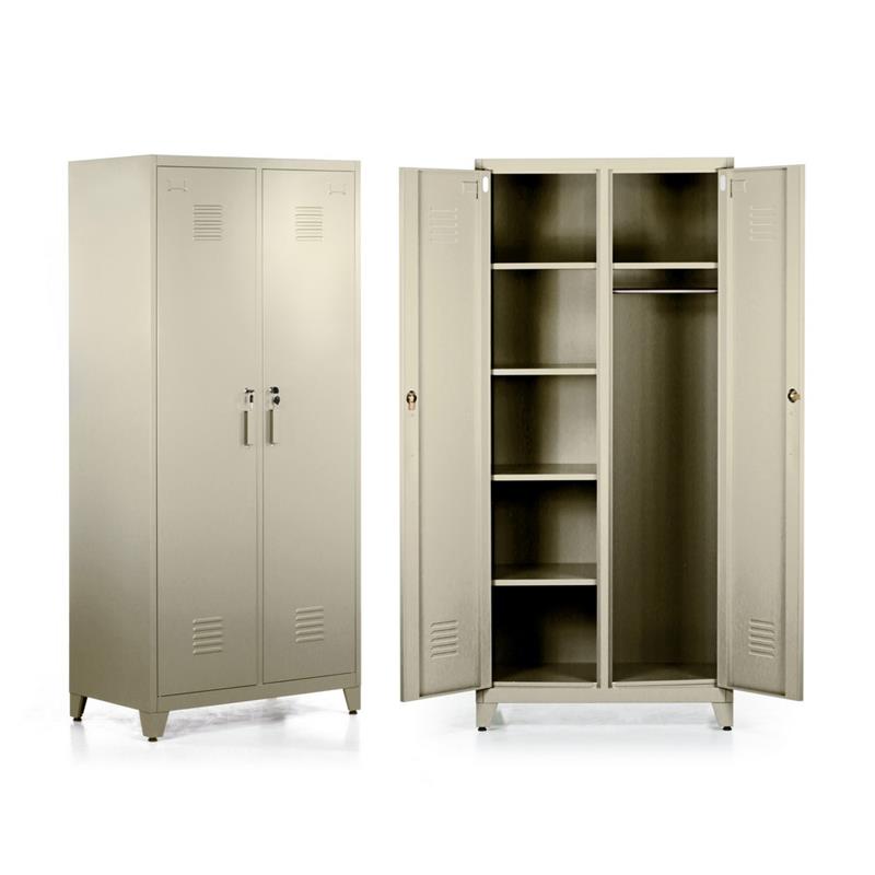 YUMI ARMADIO SPORCO PULITO 85X50X190 CM AVORIO
