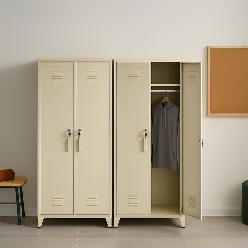 YUMI ARMADIO SPORCO PULITO 85X50X190 CM AVORIO