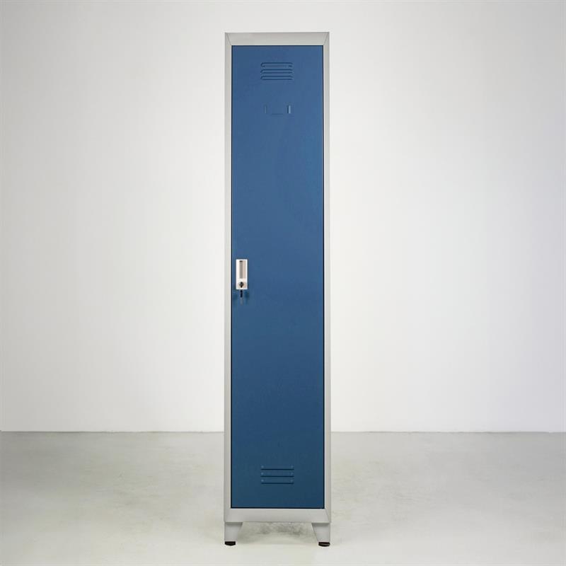 YUMI ARMADIO SPORCO PULITO 38X45X190 CM GRIGIO/BLU