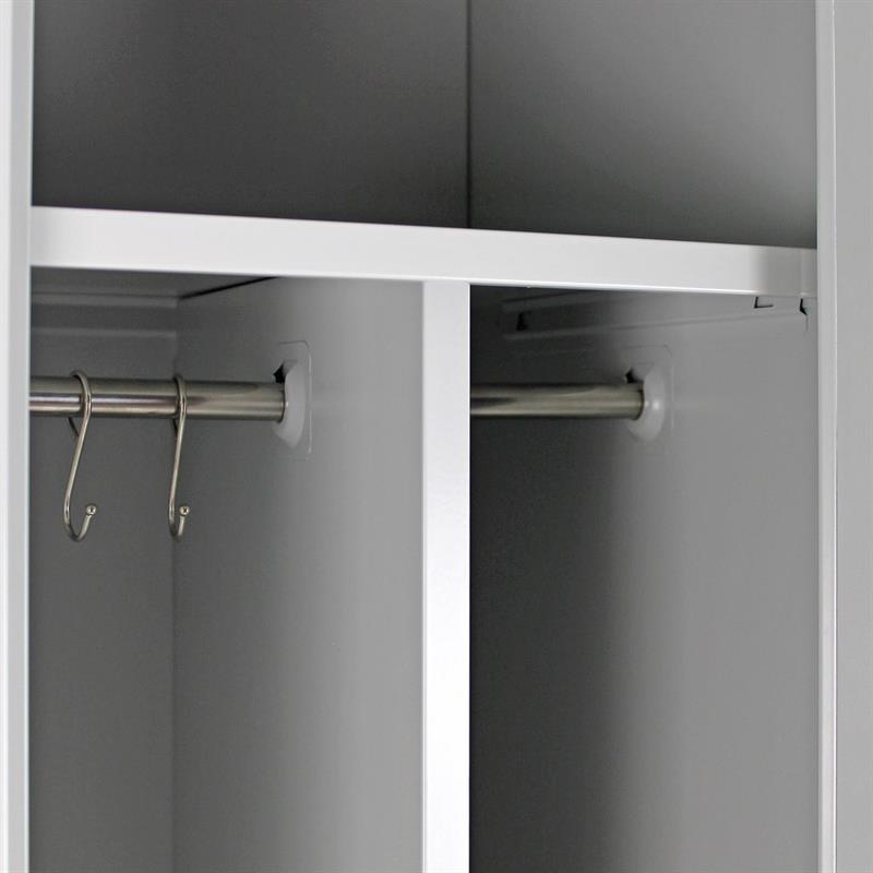 YUMI ARMADIO SPORCO PULITO 38X45X190 CM GRIGIO/BLU