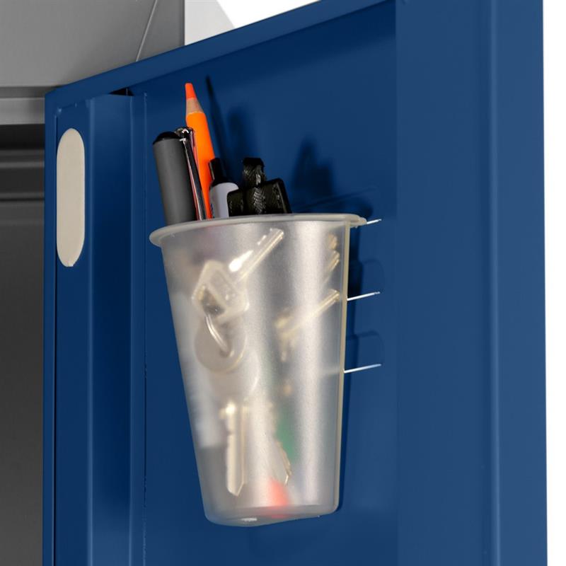 YUMI ARMADIO SPORCO PULITO 38X45X190 CM GRIGIO/BLU