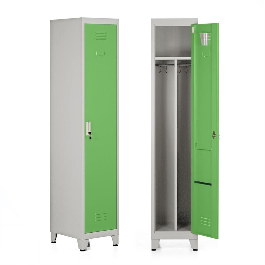 YUMI ARMADIO SPORCO PULITO 38X45X190 CM GRIGIO/VERDE