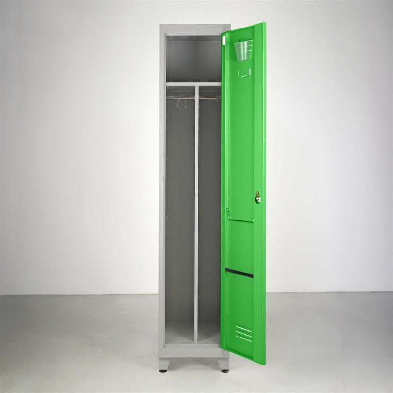 YUMI ARMADIO SPORCO PULITO 38X45X190 CM GRIGIO/VERDE