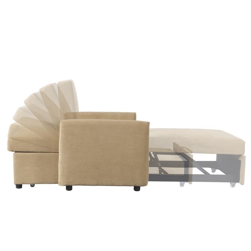 OULIDA POLTRONA LETTO TAUPE #04
