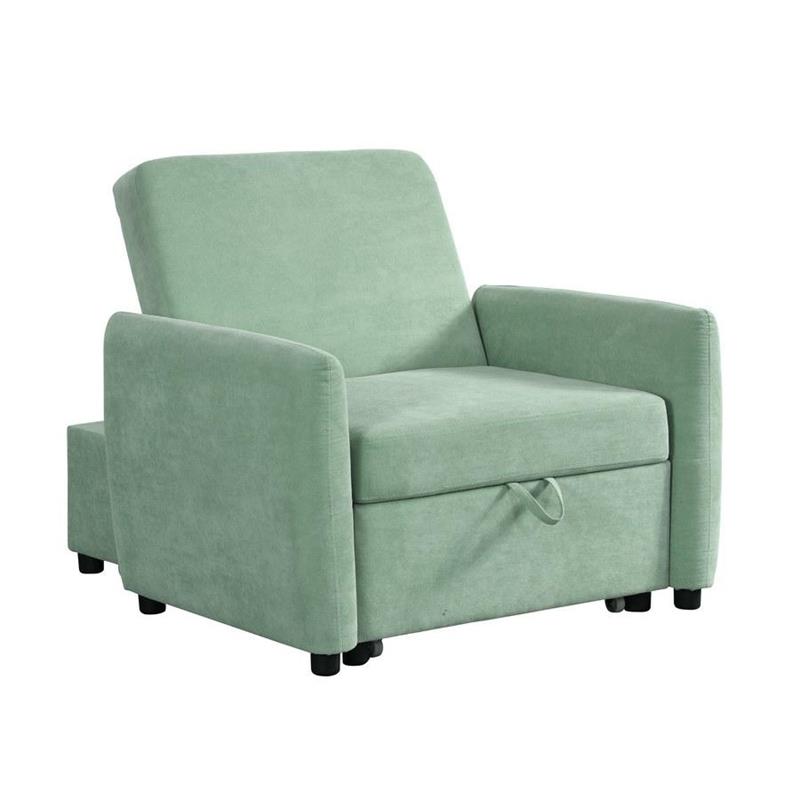 OULIDA POLTRONA LETTO VERDE ACQUA #16