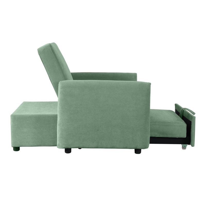 OULIDA POLTRONA LETTO VERDE ACQUA #16