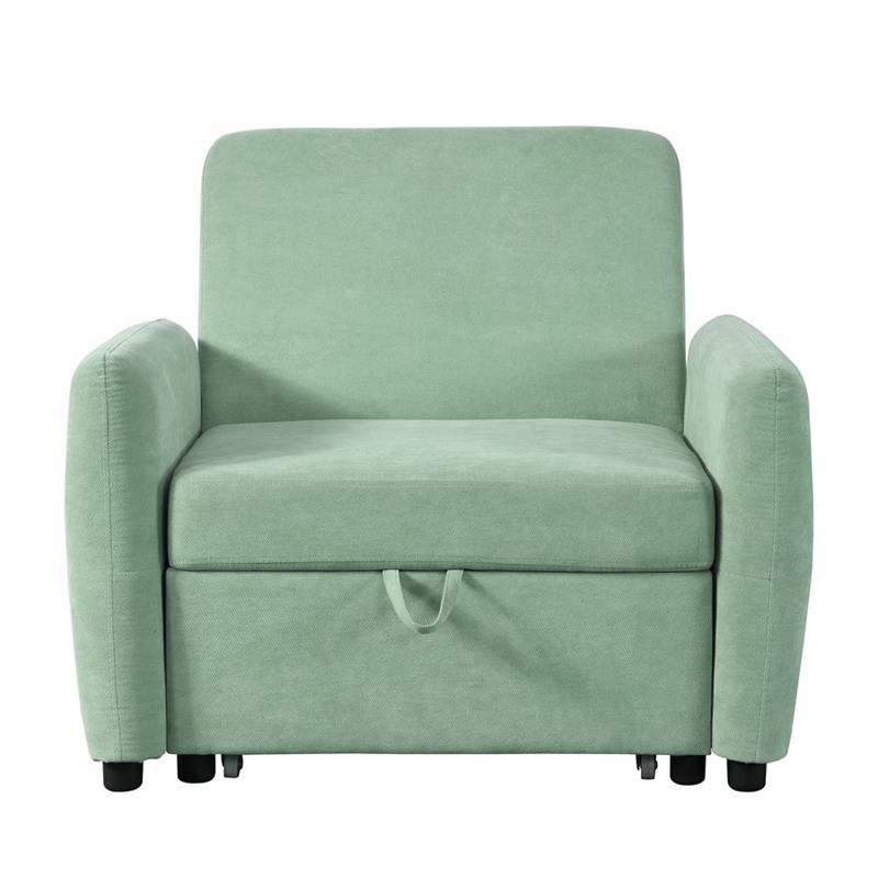 OULIDA POLTRONA LETTO VERDE ACQUA #16