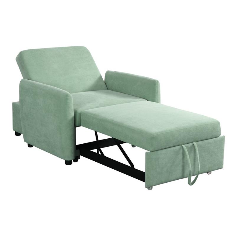 OULIDA POLTRONA LETTO VERDE ACQUA #16