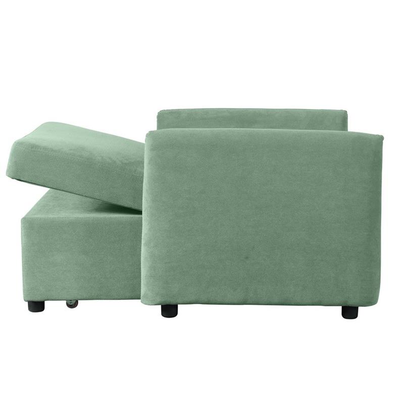OULIDA POLTRONA LETTO VERDE ACQUA #16