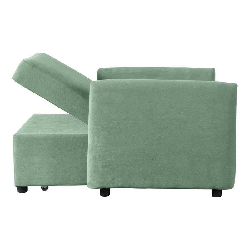 OULIDA POLTRONA LETTO VERDE ACQUA #16