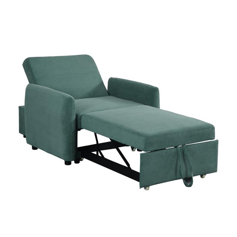 OULIDA POLTRONA LETTO VERDE SMERALDO #18