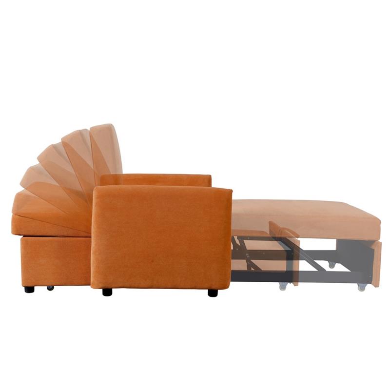 OULIDA POLTRONA LETTO ARANCIO #12