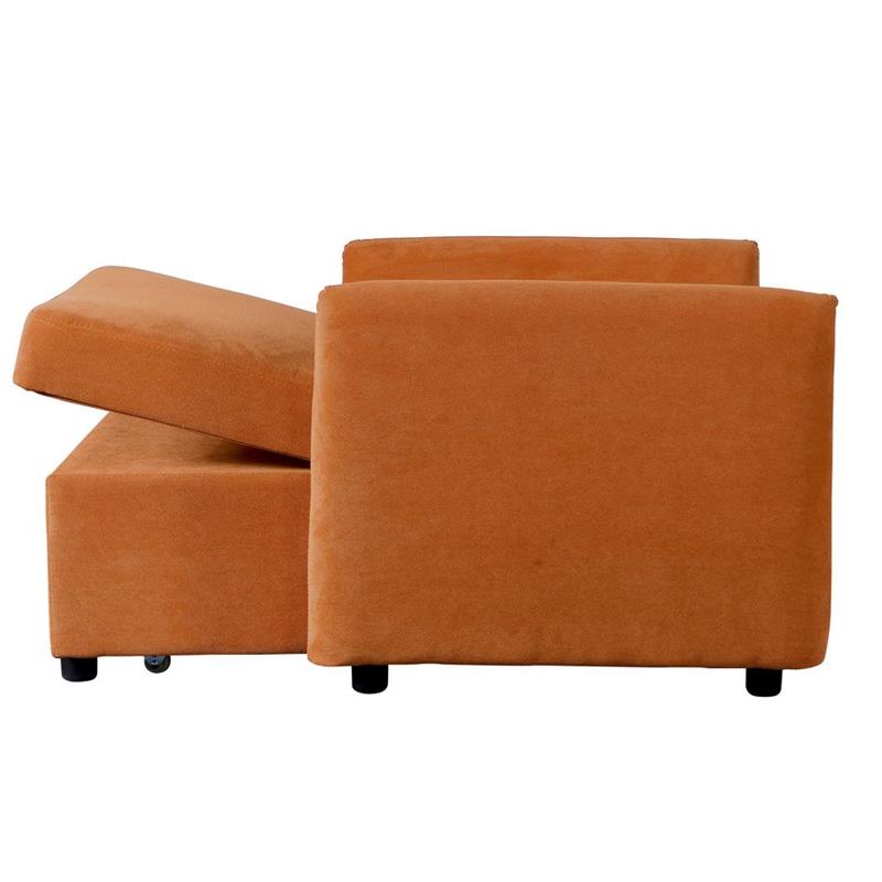 OULIDA POLTRONA LETTO ARANCIO #12