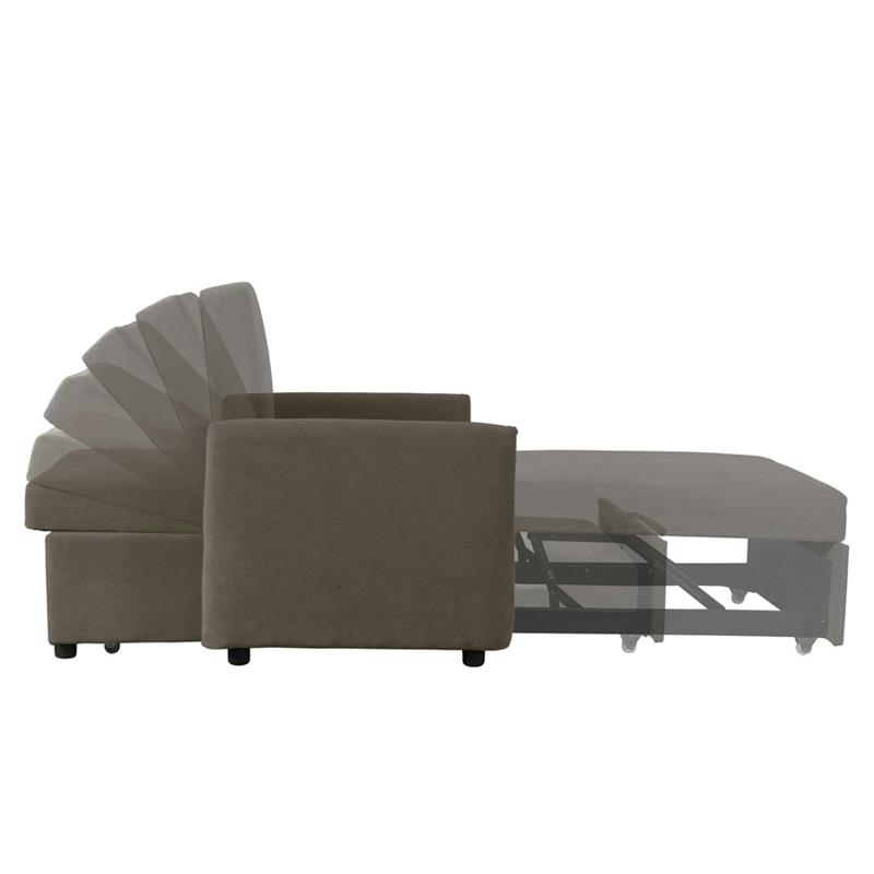 OULIDA POLTRONA LETTO MARRONE #25