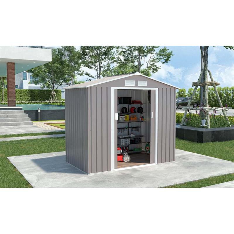 CASETTA METAL PANDA 213X127X185 GRIG