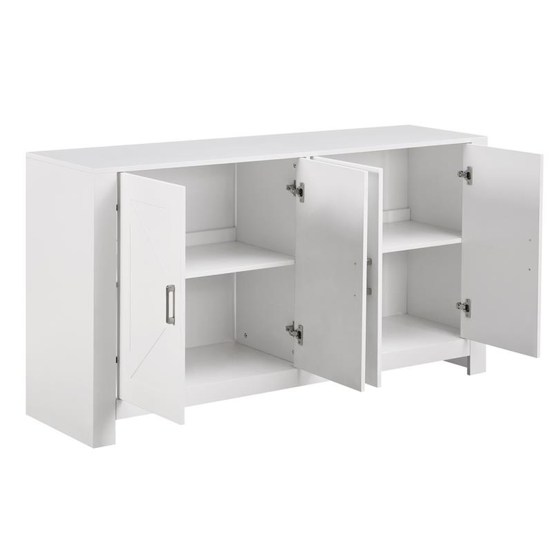 ARIZONA CREDENZA BIANCA 150X40X80 CM