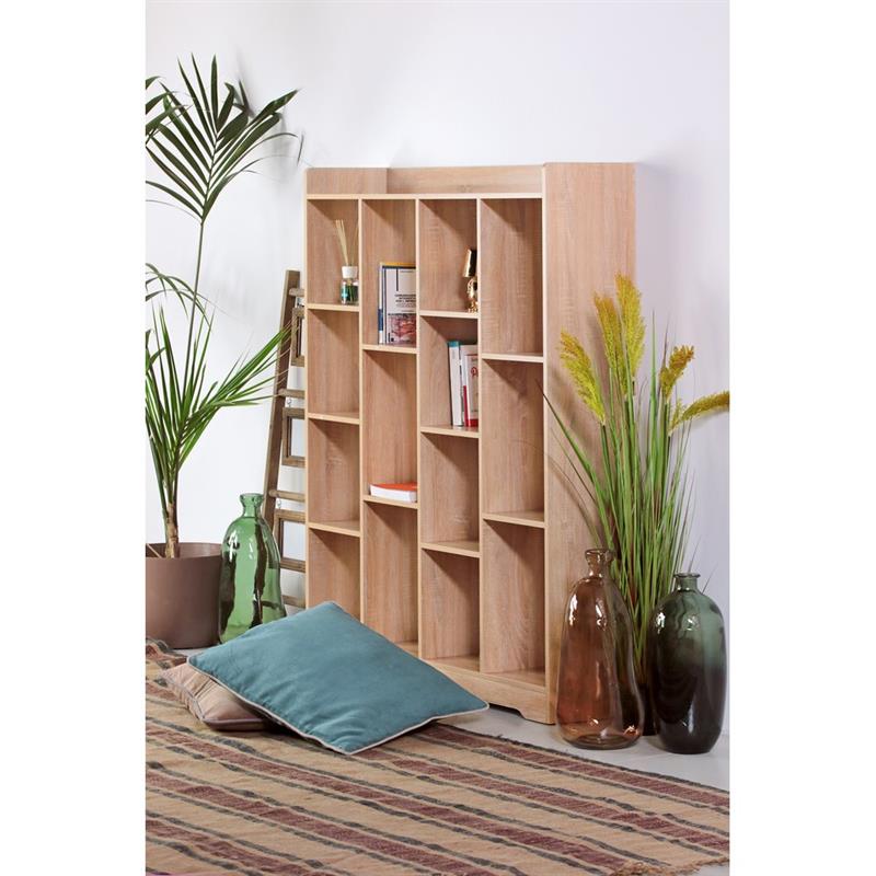 SANK LIBRERIA ROVERE CHIARO 120X30X150 CM