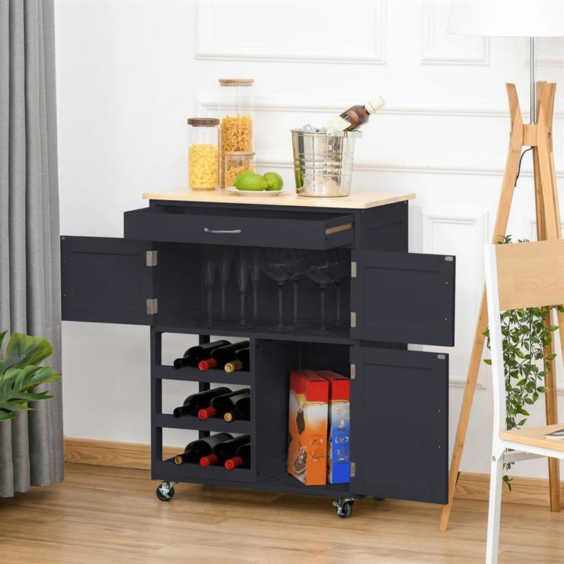FEBE MOBILETTO CUCINA GRIGIO 67X36X87 CM