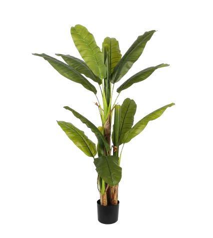 PIANTA ARTIFICIALE ALBERO DI BANANA 150CM