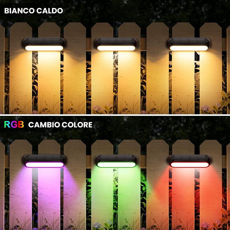 FARETTI SOLARI DA GIARDINO 6PZ