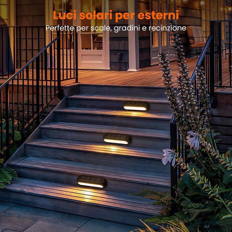 FARETTI SOLARI DA GIARDINO 6PZ