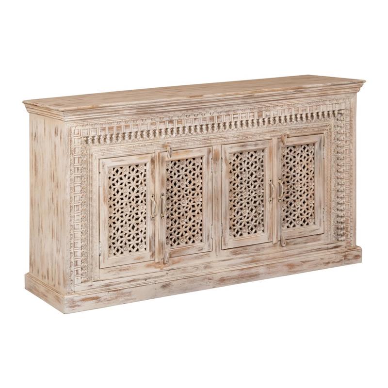 INDI CREDENZA 4/A MANGO TRAFORATO 195X44X112